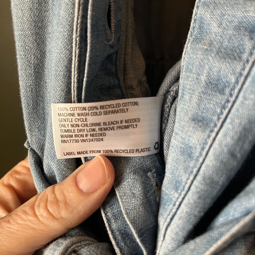 Universal Thread Light Blue Utility Jumpsuit - Picture 9 of 9